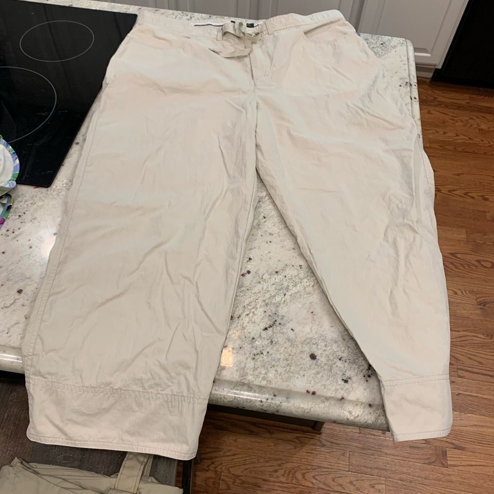 Eddie Bauer Outdoor Cropped Pants sz 18R